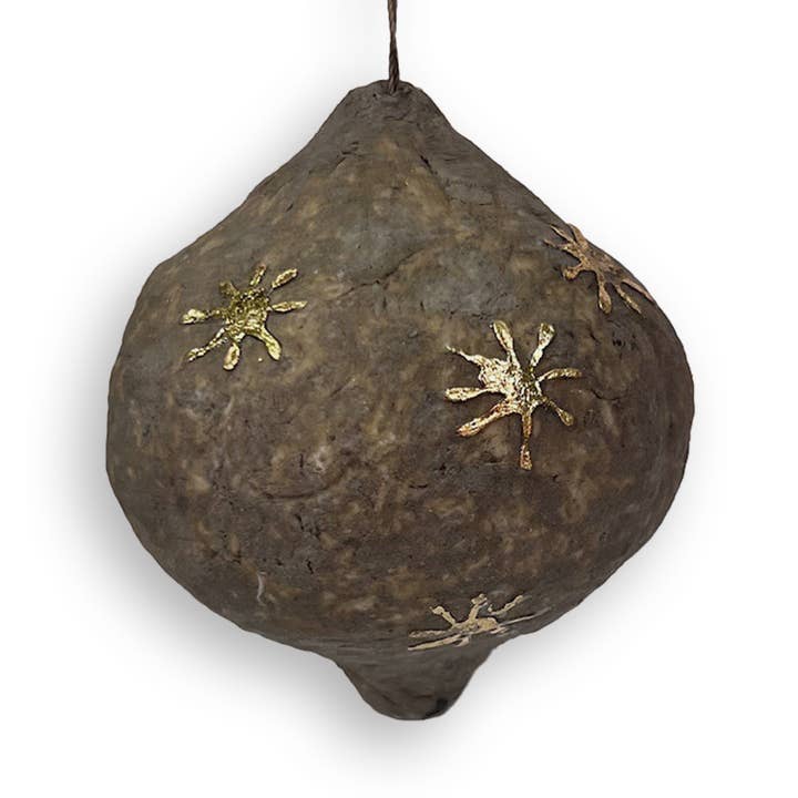 French Graffiti - Wholesale Ornament - Stone Paper Mache Bulb Ornaments0