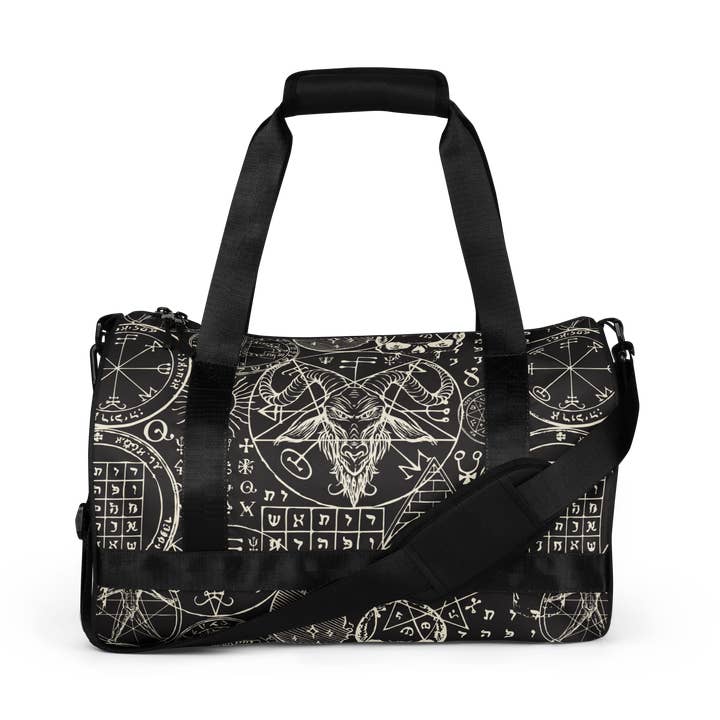 Bolsa de gimnasio Invocación de Espíritus para venta al por mayor de Goth Cloth Co.