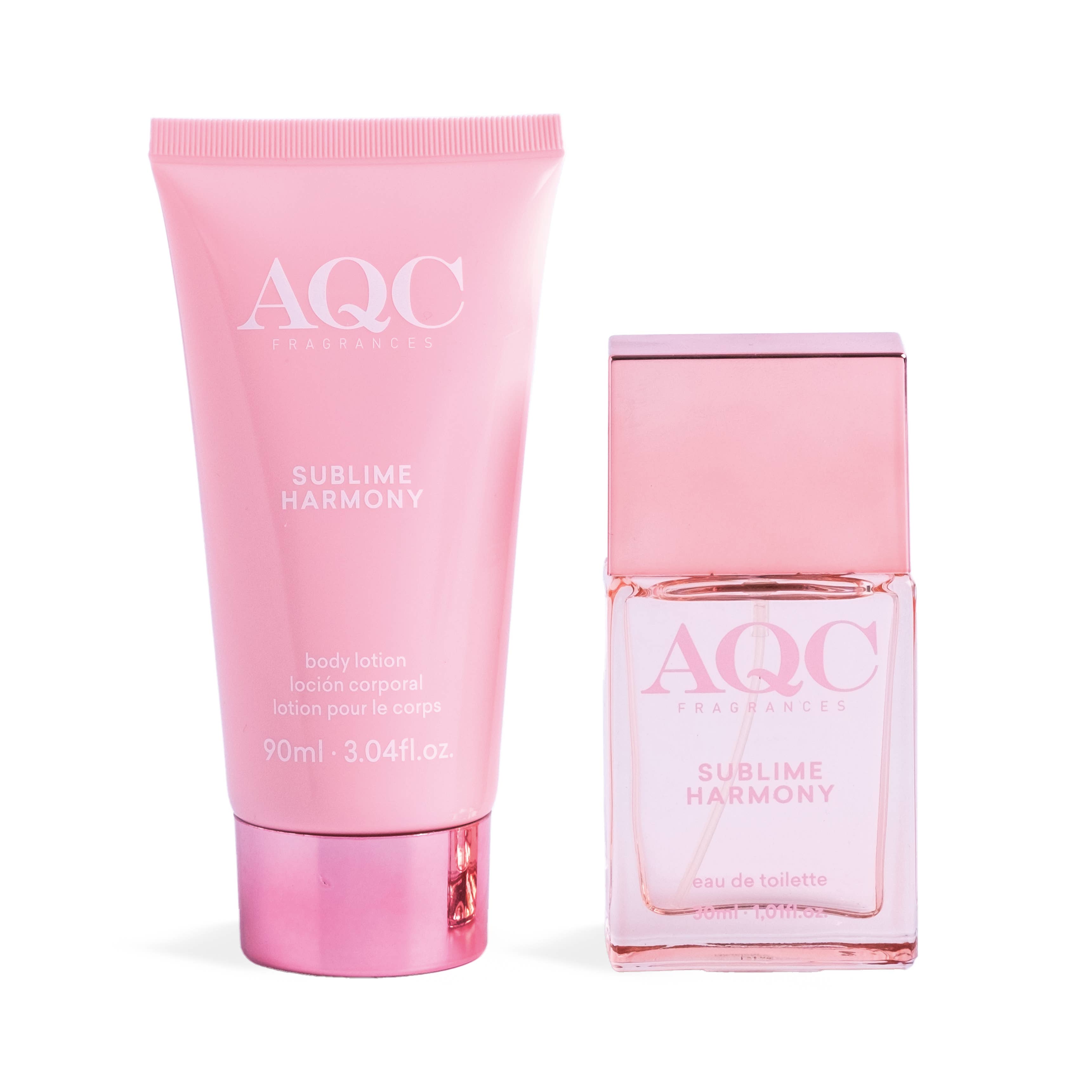 Aquarius Cosmetic SLU - Wholesale Perfume Gift Set - AQC FRAGRANCES SUBLIME HARMONY 2PCS1