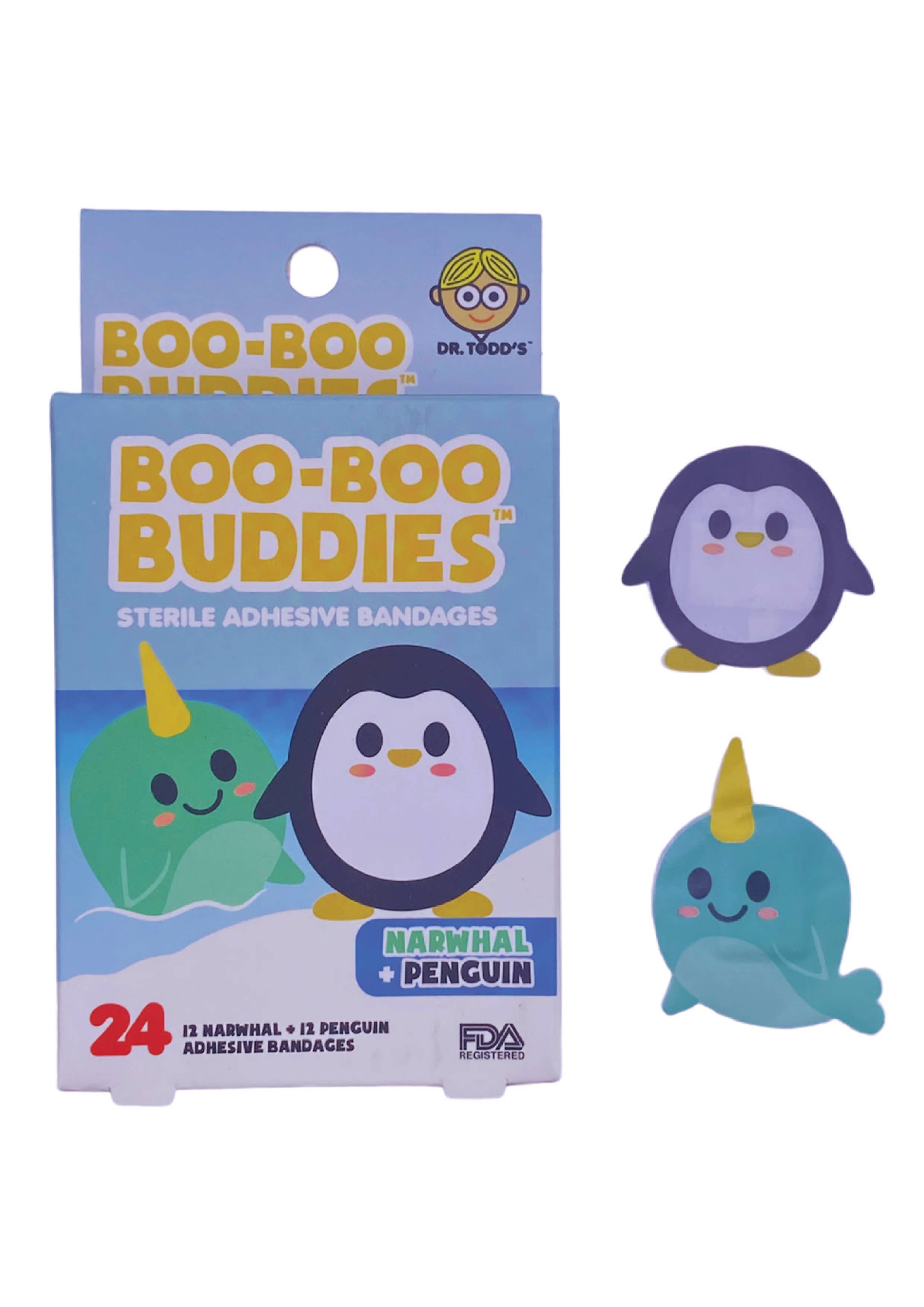 Boo Boo Buddies - Vendita all'ingrosso Cerotti/bende - 36 ESPOSITORI PDQ - Ogni Scatola - 24 Confezioni | Divertente, Impermeabile,17