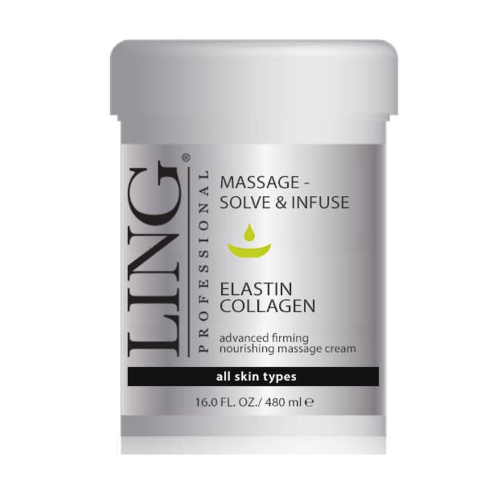 LING Skincare - Wholesale Facial Moisturizer - Elastin Collagen - 16 oz