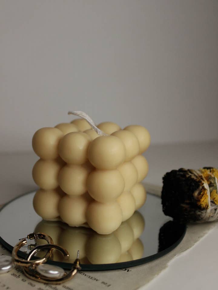 BUBBLE CANDLE for wholesale by ZERENITY CANDLE CO