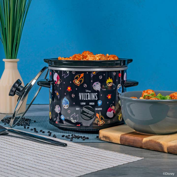 Uncanny Brands - Vente Appareils électroménagers - Mijoteuse Disney Villains de 2 pintes d'Uncanny Brands