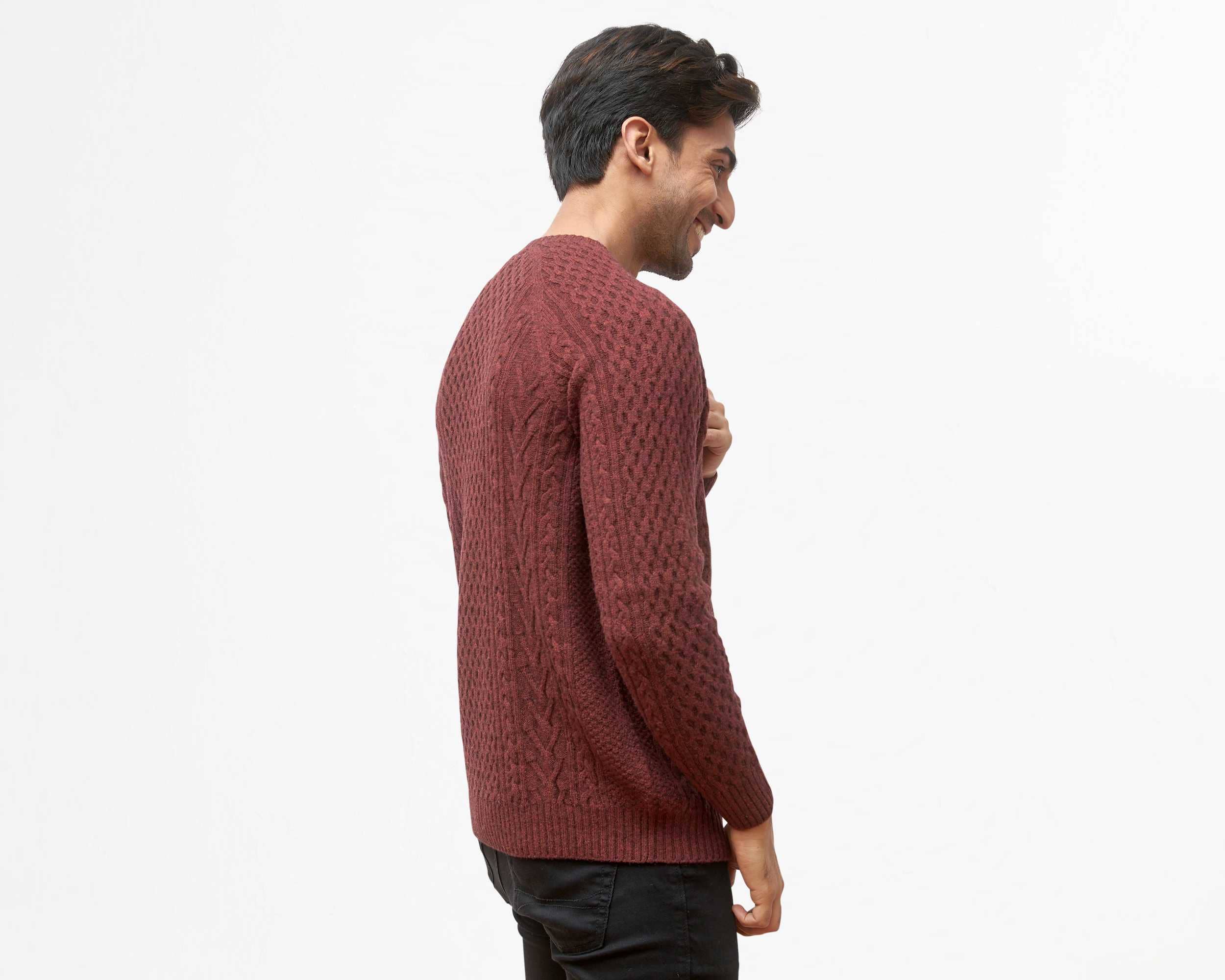 Oliver Charles - Wholesale Knit Sweater - Women's - 100% Yak Wool Cable Knit33