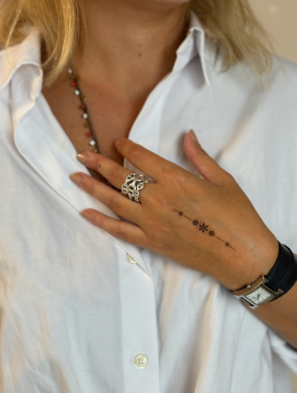 Sioou - Venta al por mayor Tatuajes temporales - Camino de los flocones x51