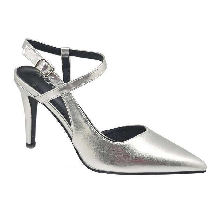 Stella Shoes – wholesale Högklackade skor - Dam – Beställning 104 Spetsig tå och hälögla med ankelspänne