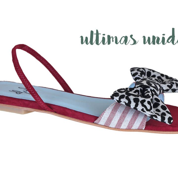 sandalo albicocca bordeaux per la vendita all'ingrosso da parte di Deflores y Floreros SLU