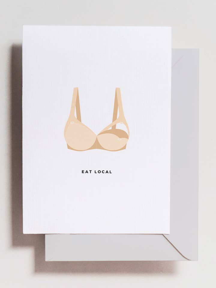 Spis lokalt - sygepleje Card for engroshandel hos Haven Print Co.