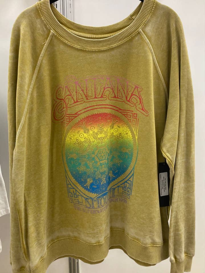 SANTANA SUPERNATURAL RAINBOW BURNOUT PULLOVER for wholesale by Prince Peter Collection