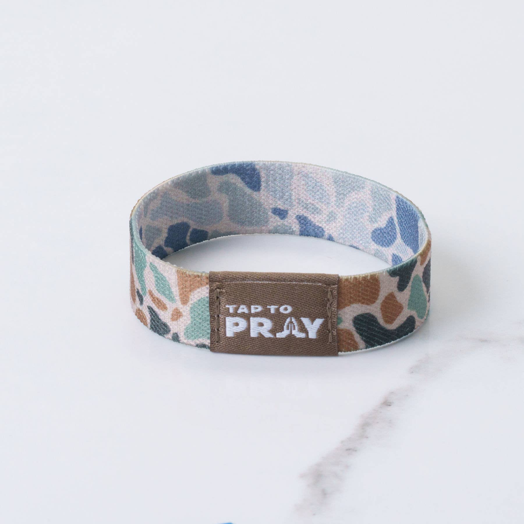 Versible - Wholesale Wristband - Tap To Pray™ Wristbands - River Rock Camo Classic & Sage3