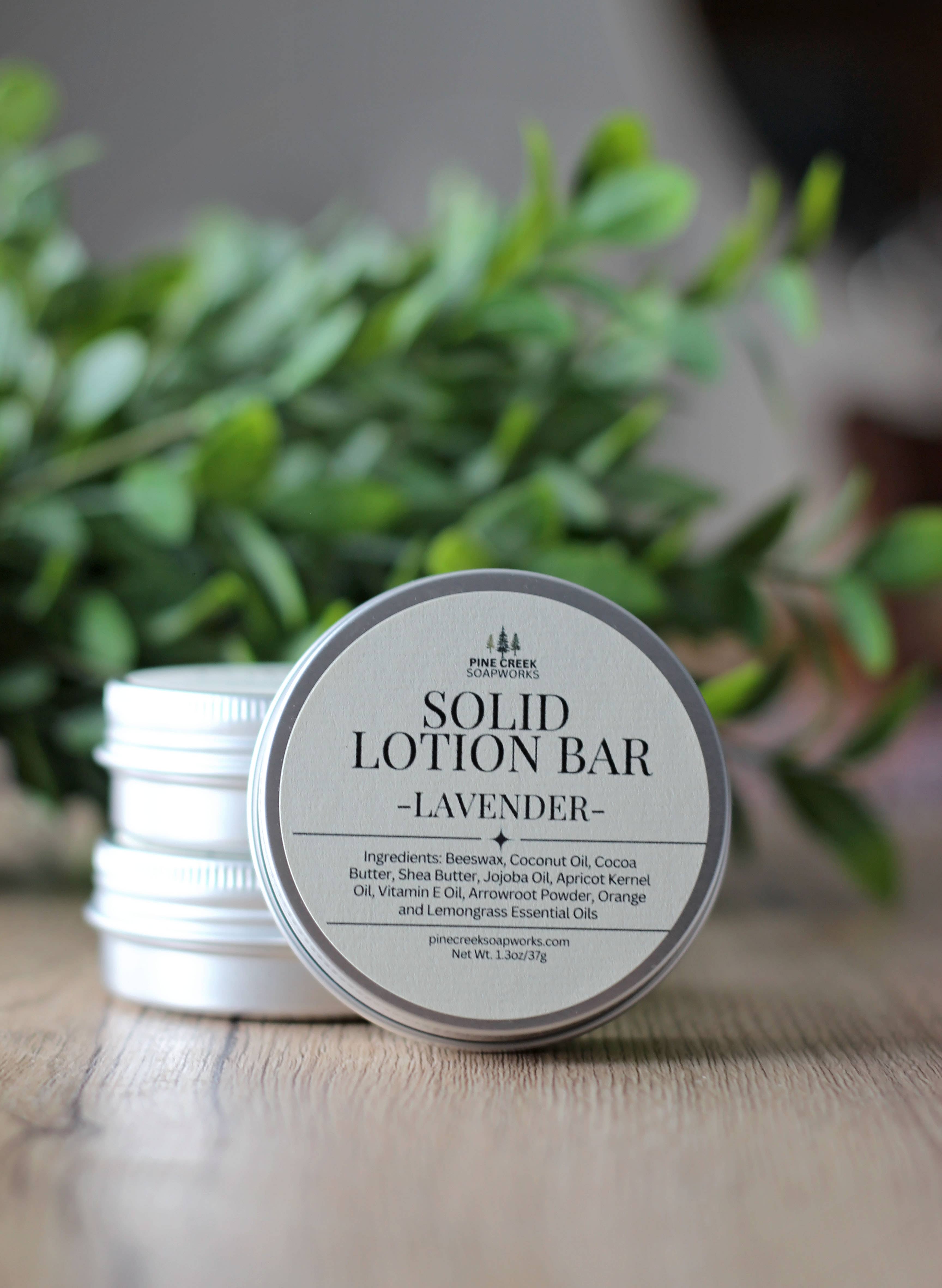 Pine Creek Soapworks - Wholesale Solid Lotion - Solid Lotion Bar
