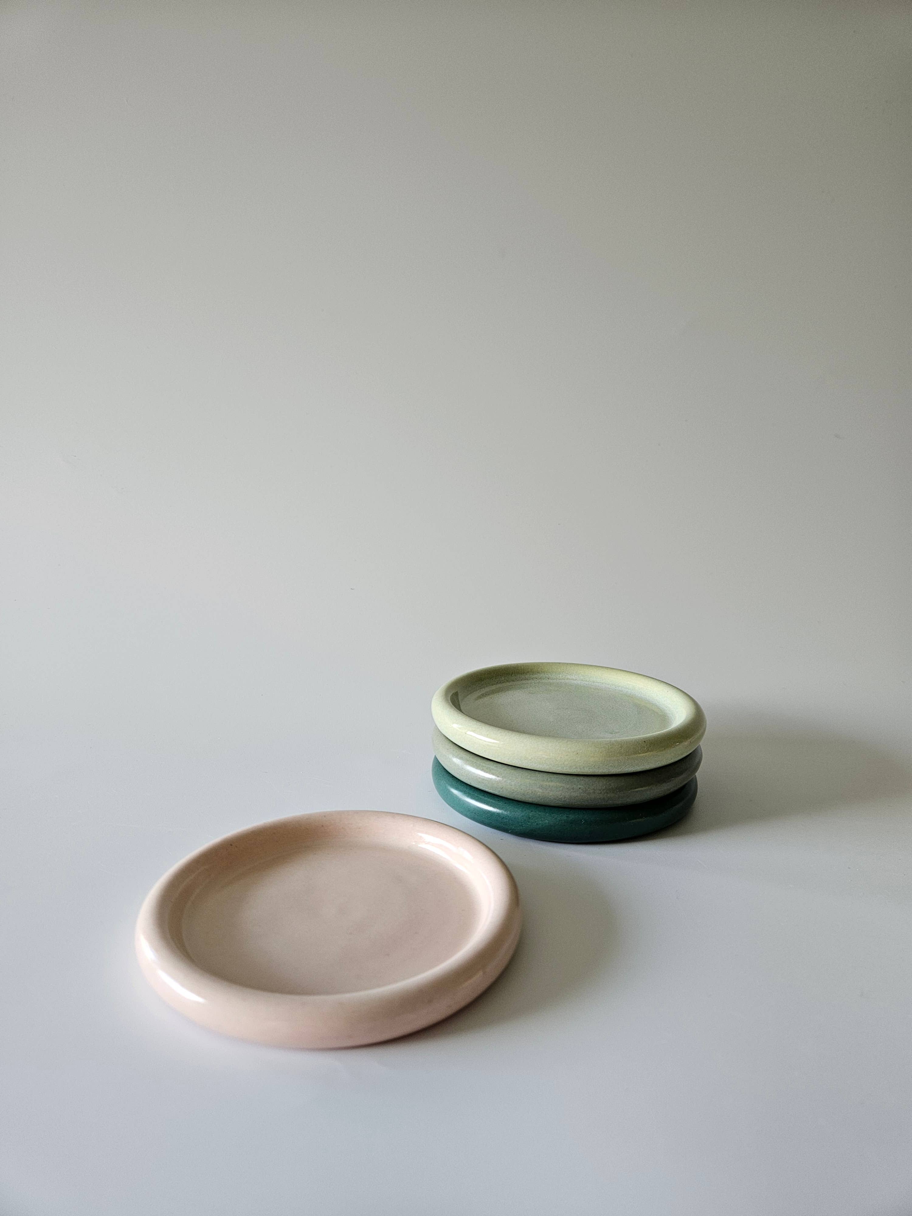 Bad Dogs Studio – wholesale Coasters – Classic Coaster • Handmade Colorful Ceramic Small Plate7