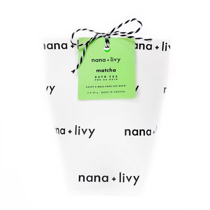 Matcha Bath Tea for wholesale by Nana + Livy