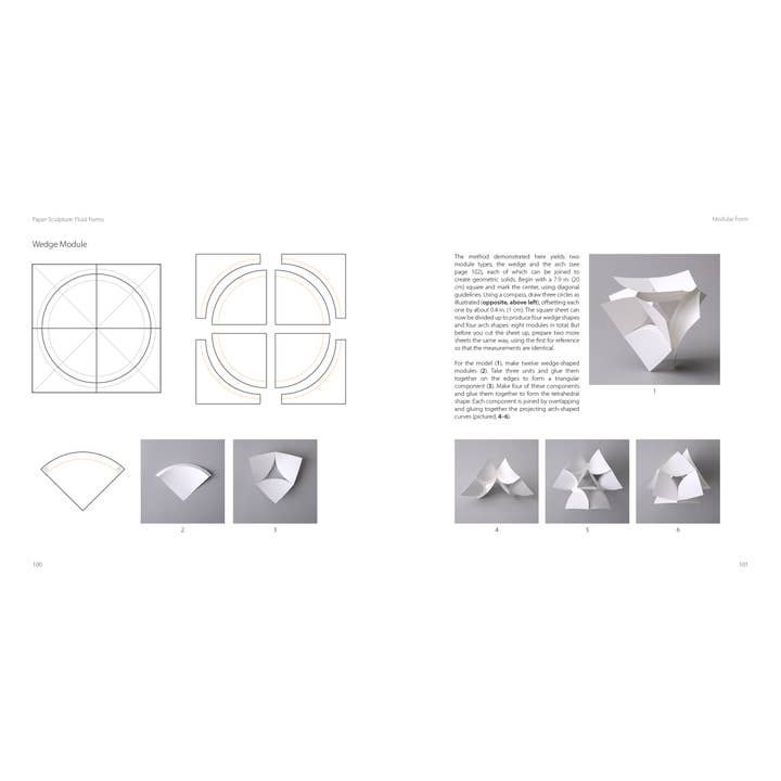 Schiffer Publishing – Großhandel Buch – Erwachsene – Papierskulptur: Fluid Forms