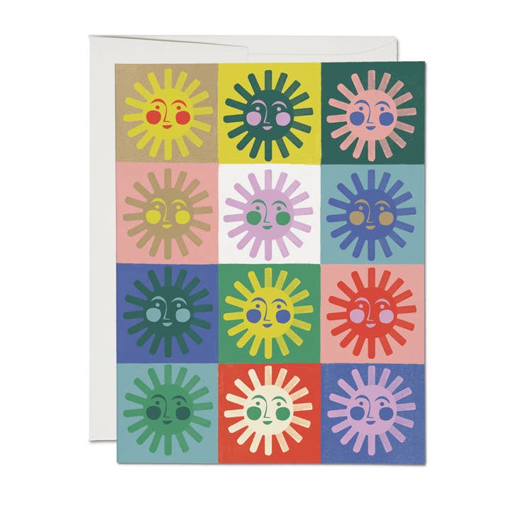 Red Cap Cards - Wholesale Everyday Greeting Card - Little Suns everyday greeting card