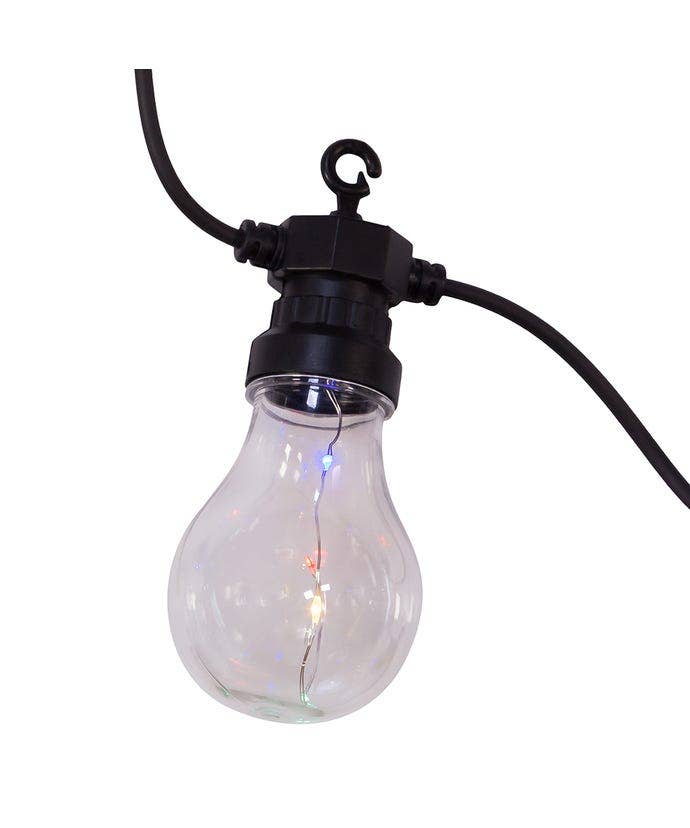Kurt S. Adler, Inc. - Wholesale String Lights - 40L Edison Bulb Set W/Multicolor Fairy Lights1