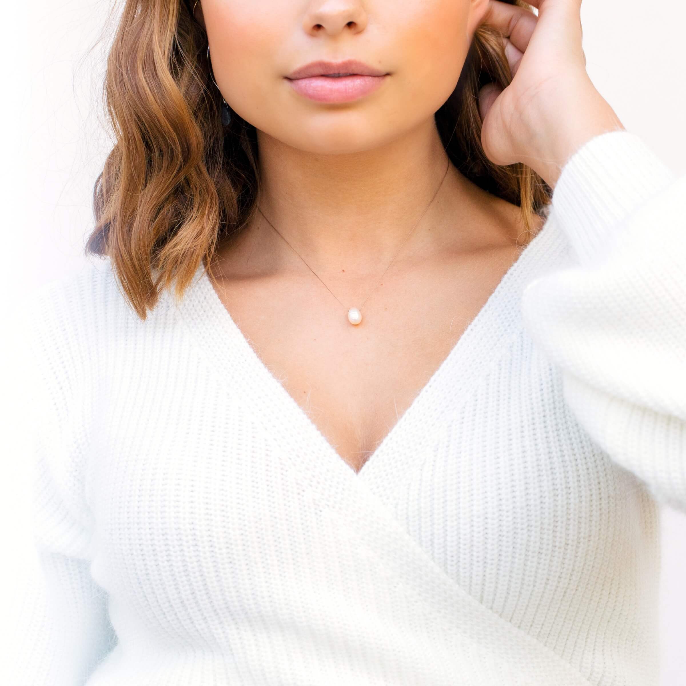 SoulKu - Wholesale Pendant/Charm Necklace - Pearl Soul-Full of Light Necklace for Goddess2