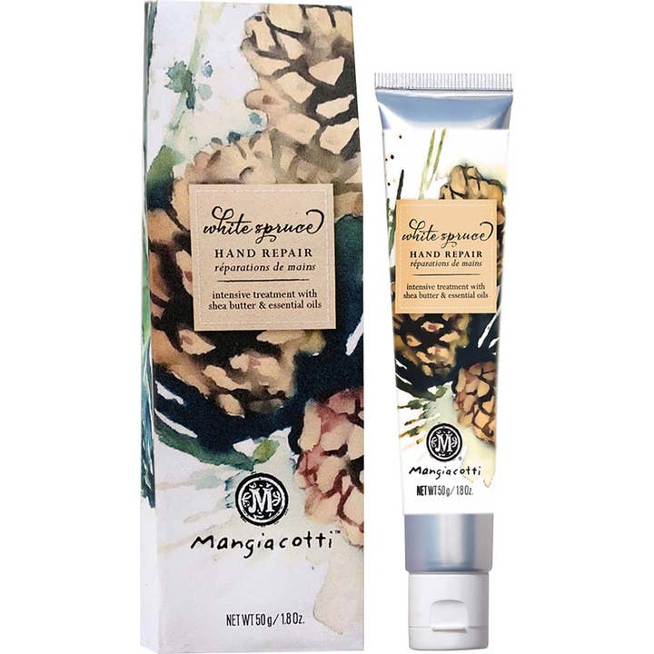 Boston International - Wholesale Hand Cream/Lotion - White Spruce Hand Repair 1.8 Oz. Mangiacotti Christmas