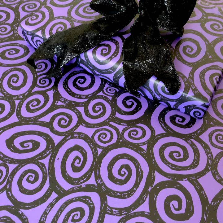 Skelly Paper Co. – Engroshandel Gavepapir – Mareridt Swirled Indpakningspapir2