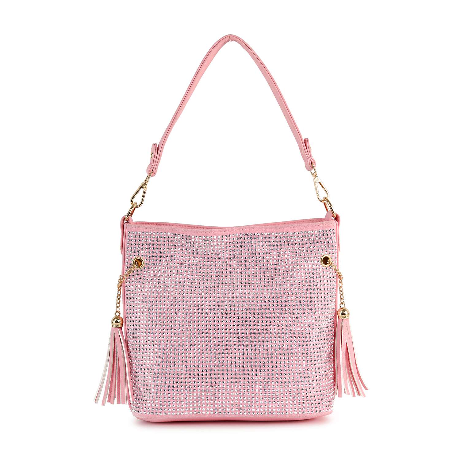 Handbag Express - Wholesale Shoulder Bag - Women's - Sparkling Rhinestone Hobo Handbag28