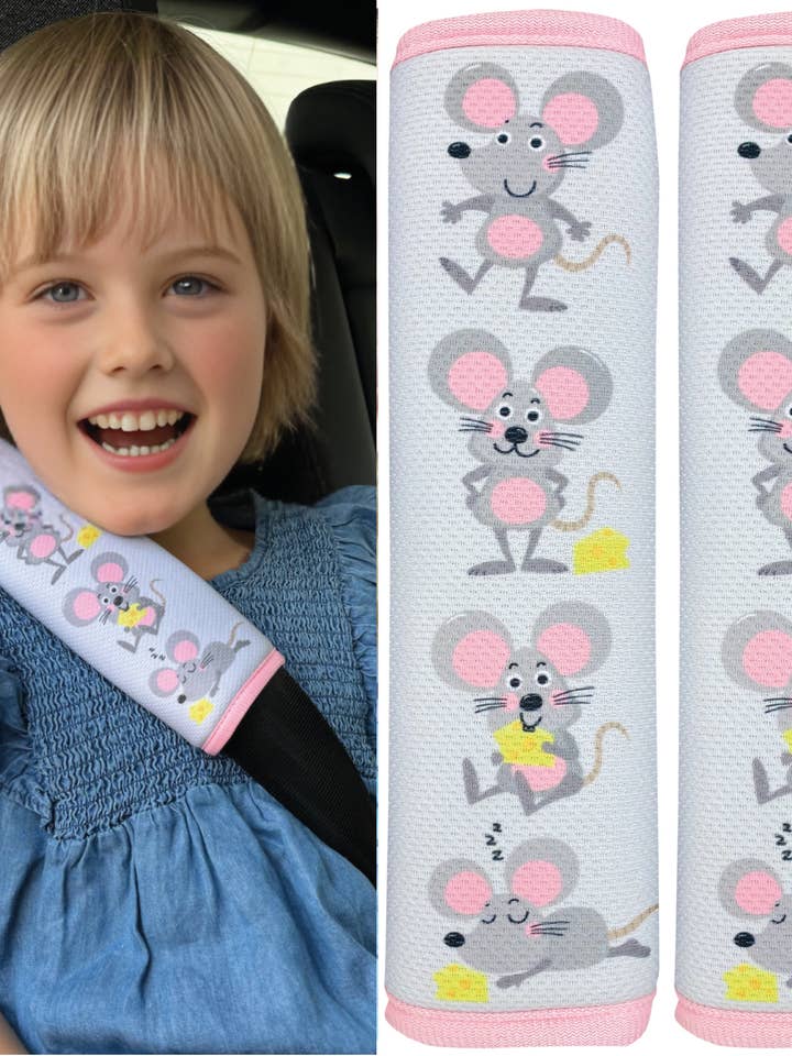 Car seatbelt protector mouse for wholesale by Lieber Deem Marktplatz