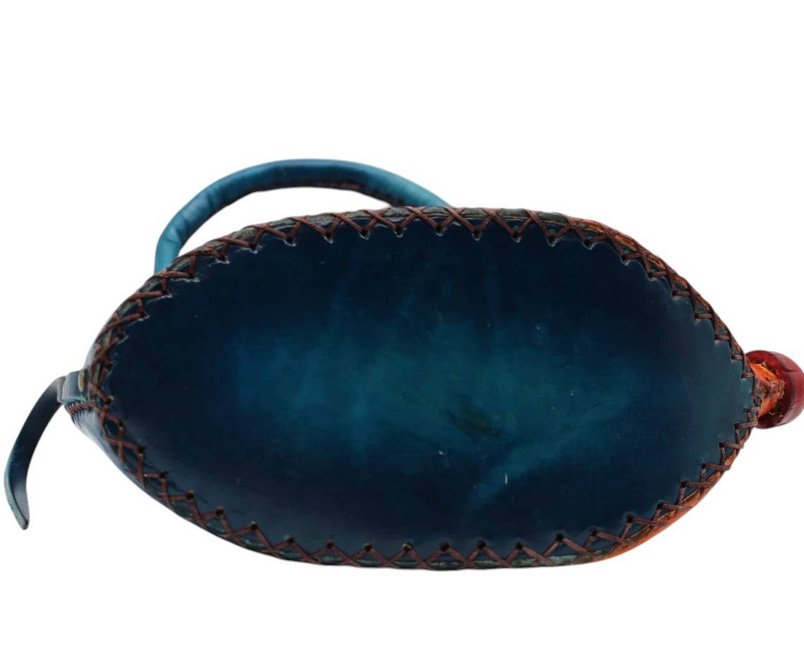 Sunflower Handmade leather inc - Wholesale Top Handle Bag - Women's - H857 leather hedgehog handbag purse2