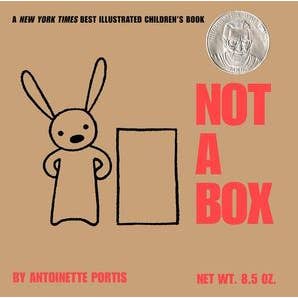 Not a Box Board Book : Antoinette Portis for wholesale by HarperCollins