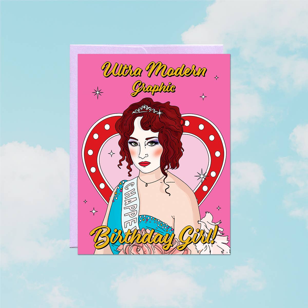 Party Mountain Paper co. - Vendita all'ingrosso Biglietti di auguri - Ultra Modern Birthday Girl | Biglietto di compleanno1