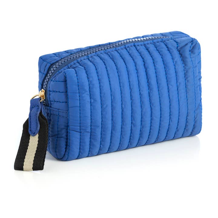 Shiraleah - Wholesale Makeup/Cosmetic Bag - EZRA SMALL BOXY COSMETIC POUCH