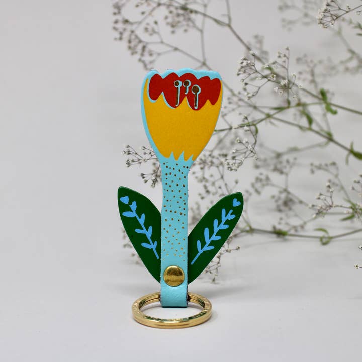 Ark Colour Design - Wholesale Keychain - Women's - Tulip Flower Key Fob5