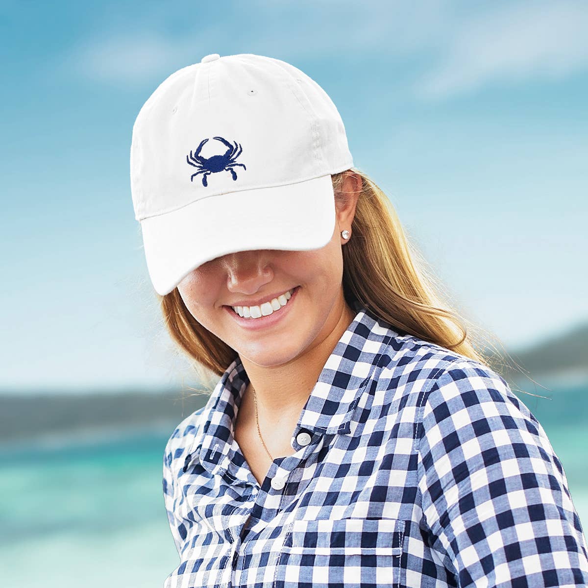 Viv&Lou - Wholesale Baseball Cap - Unisex - Crab Embroidered Cap8