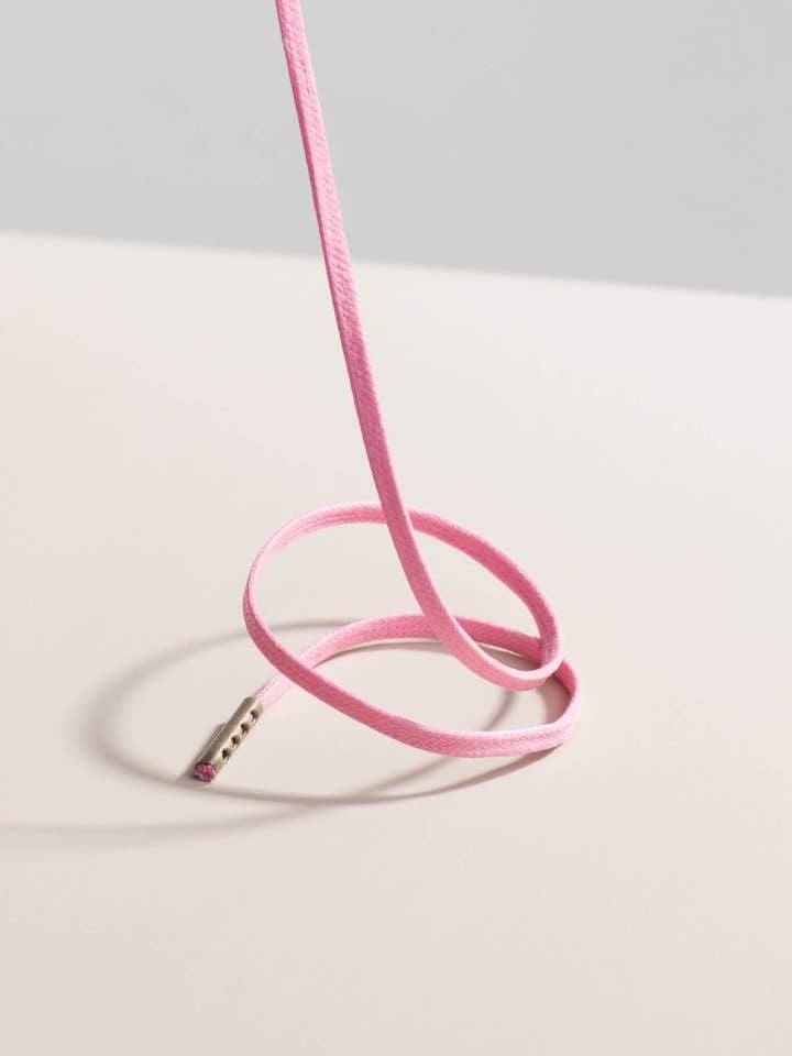 Flamingo Pink | Cordones encerados planos para venta al por mayor de Senkels