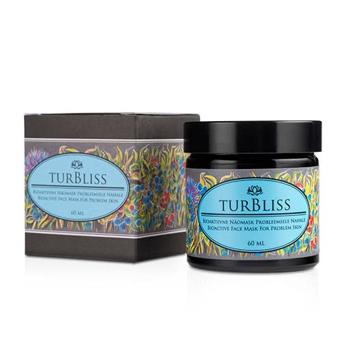 Turbliss Life - Vente Masque pour le visage - Masque facial bioactif Turbliss pour peaux à problèmes 60 ml2