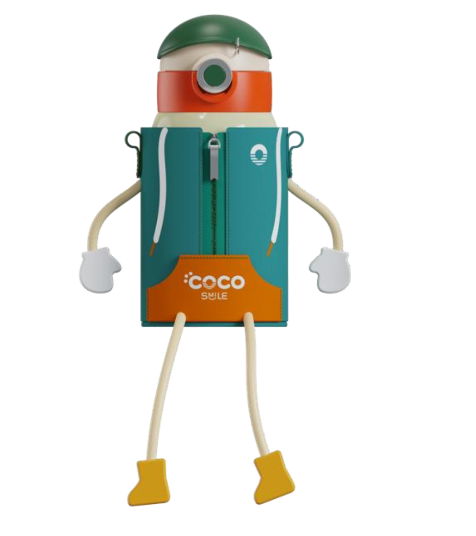 Cocosmile - Wholesale Water Bottle - Coco Puppet Fairy Cup - Insulated Kids’ Design Water Bottle11