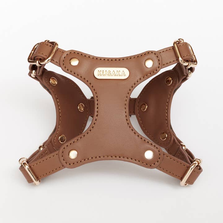 Imbracatura Elegante e Raffinata - Marrone Toffee per la vendita all'ingrosso da parte di KUSAKA