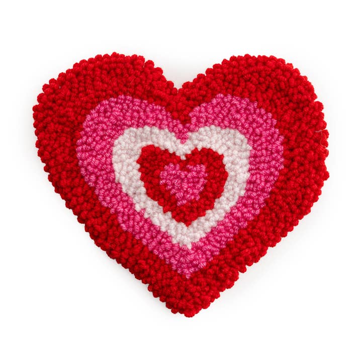 Röd Powerpuff Girl Hjärtformad, Mug Rug Underlägg för wholesale av EmbroiderywithAycan