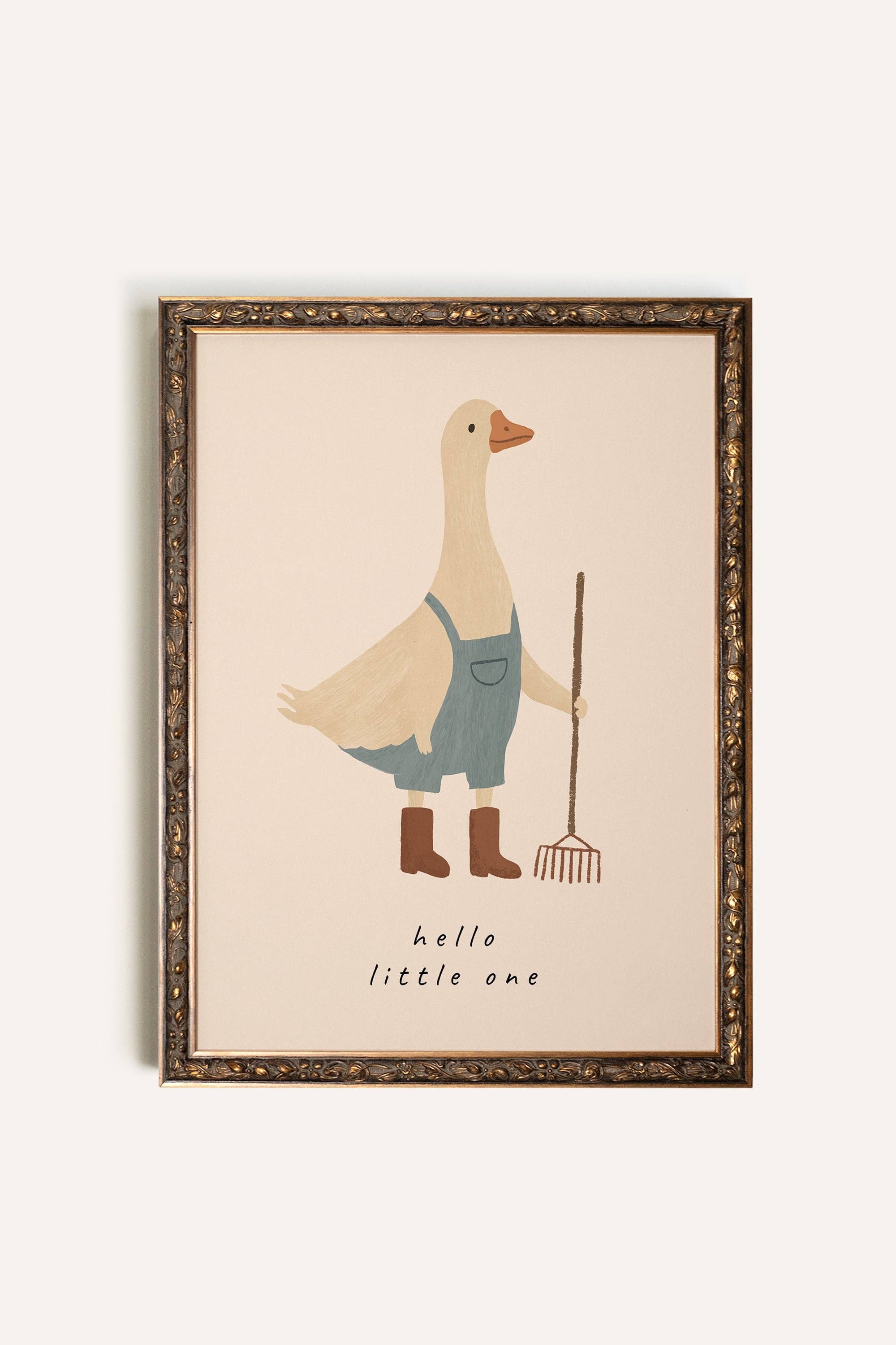 Oleka Canvas - Wholesale Art Print - HELLO LITTLE ONE, canvas wall art print1