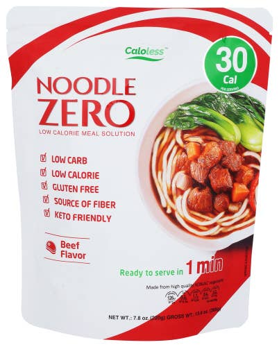 KeHE Distributors, LLC - Wholesale Ramen - Caloless Low Calorie Beef Flavored Konjac Noodle, 13.6 oz