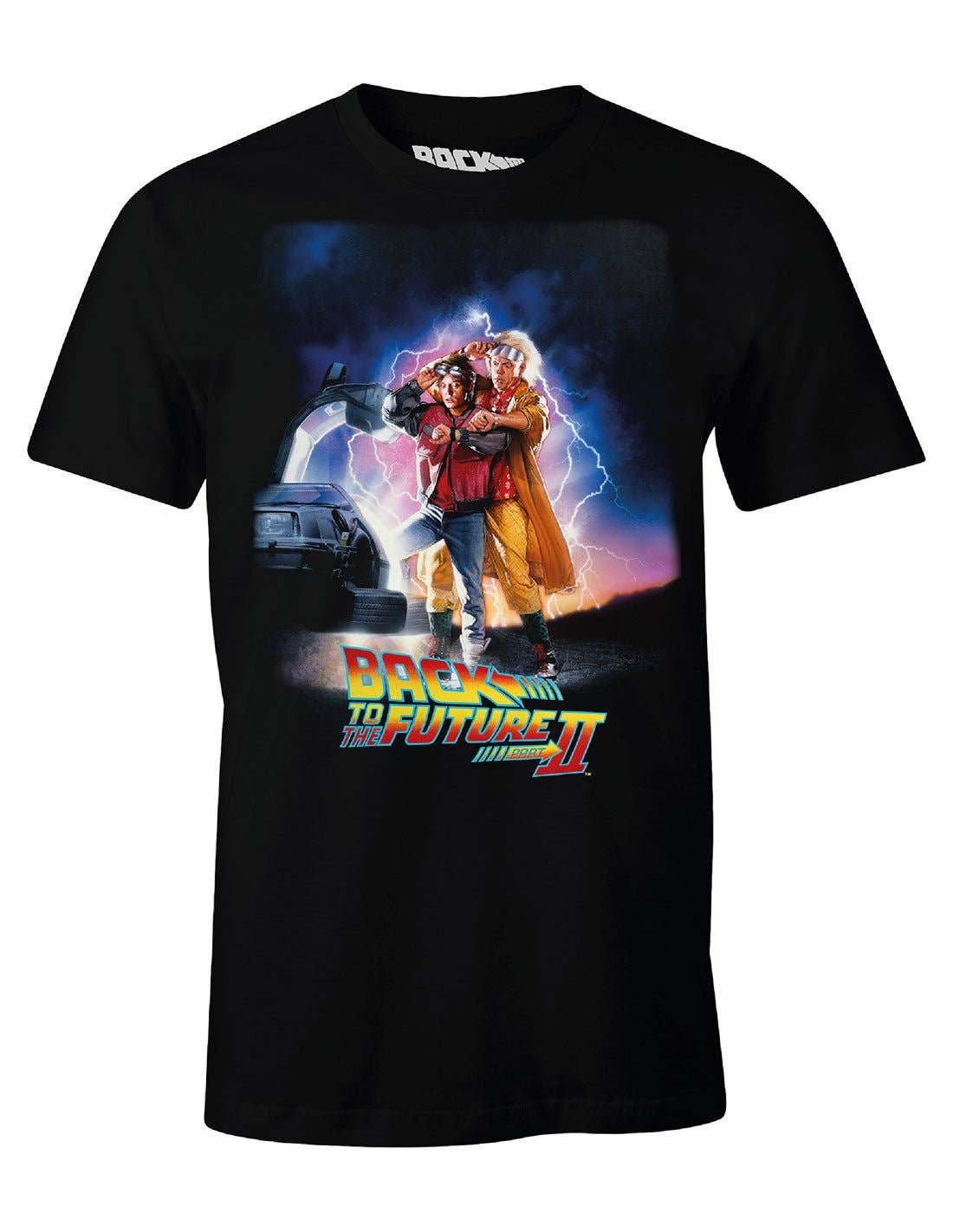 Noir T-shirt Retour vers le futur - BTTF 2 Poster en vente sur Faire1