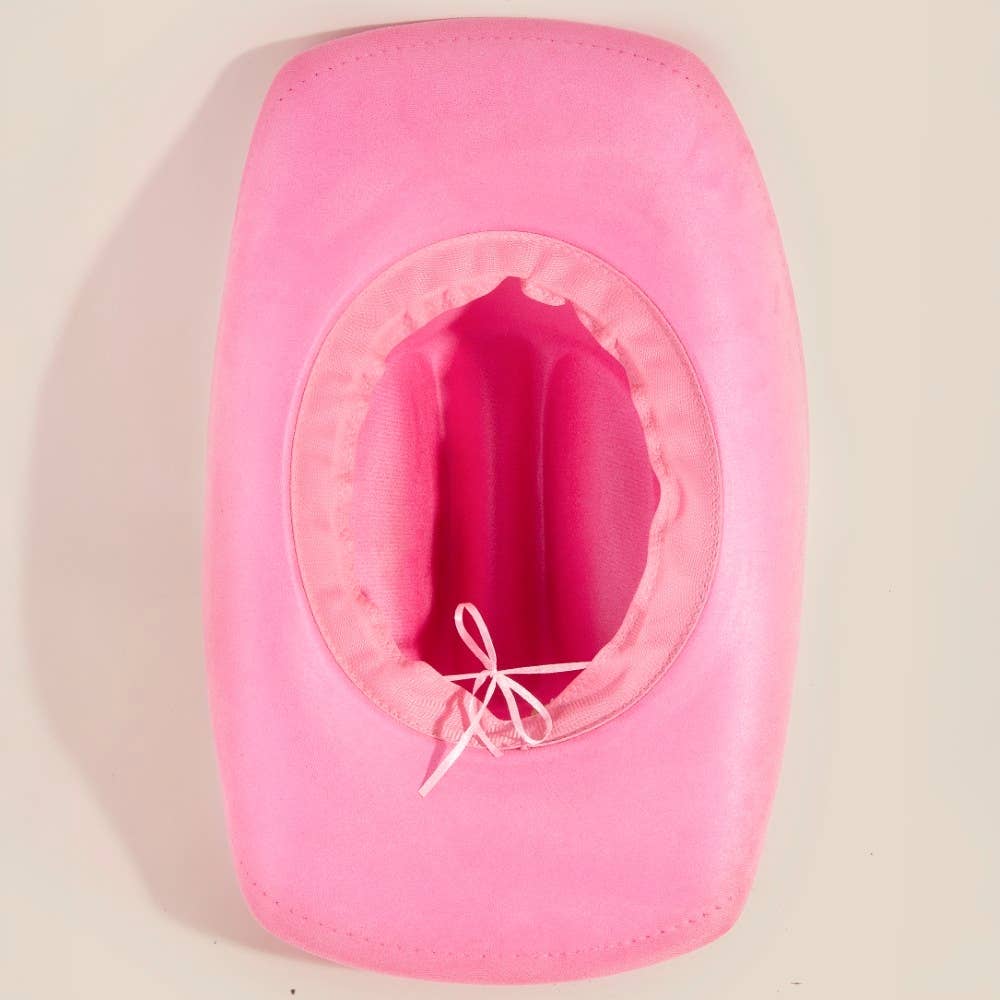 Anarchy Street - Vendita all'ingrosso Fedora - Donna - Cappello da cowboy western tinta unita3