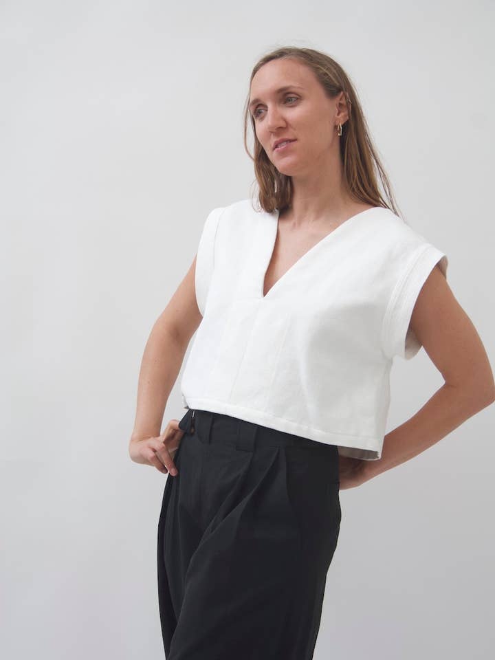 Beijo top for wholesale by Ida & Volta