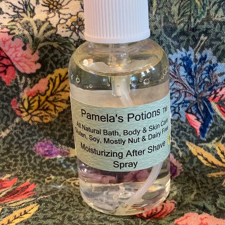 Pamela's Potions All Natural Bath, Body & Skin Care - Wholesale Aftershave - Men's - Moisturizing After Shave Spray