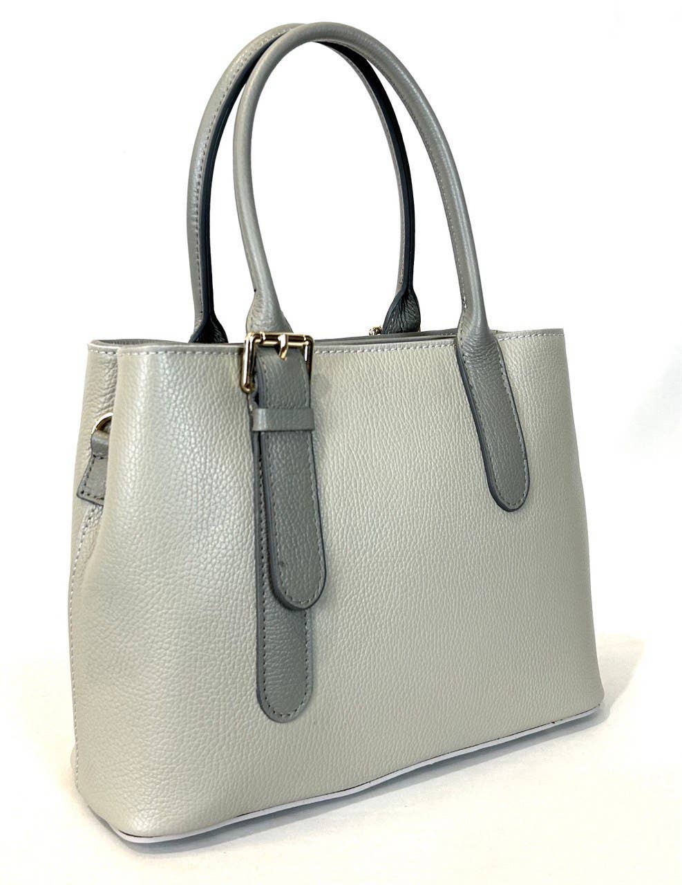 JIJOU CAPRI - Wholesale Tote Bag - Women's - Jenny Italian Leather Tote Shoulder Bag Belted Handle 6