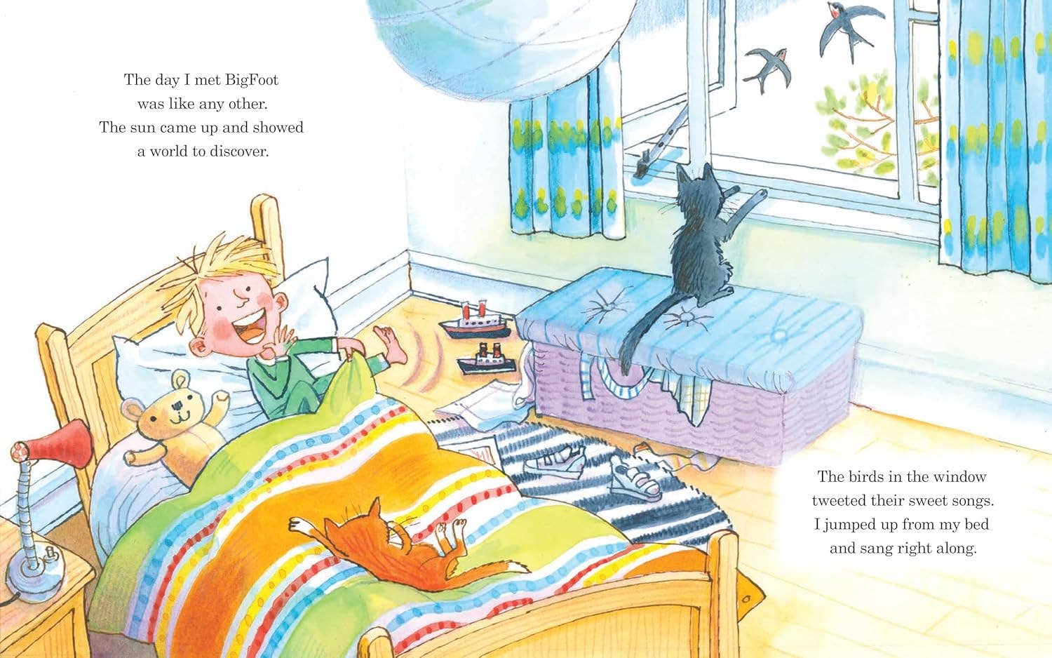 Fox Chapel Publishing - Wholesale Early Reader Book (6-8) - The Day I Met BigFoot And Made a New Friend - A Sweet Story2