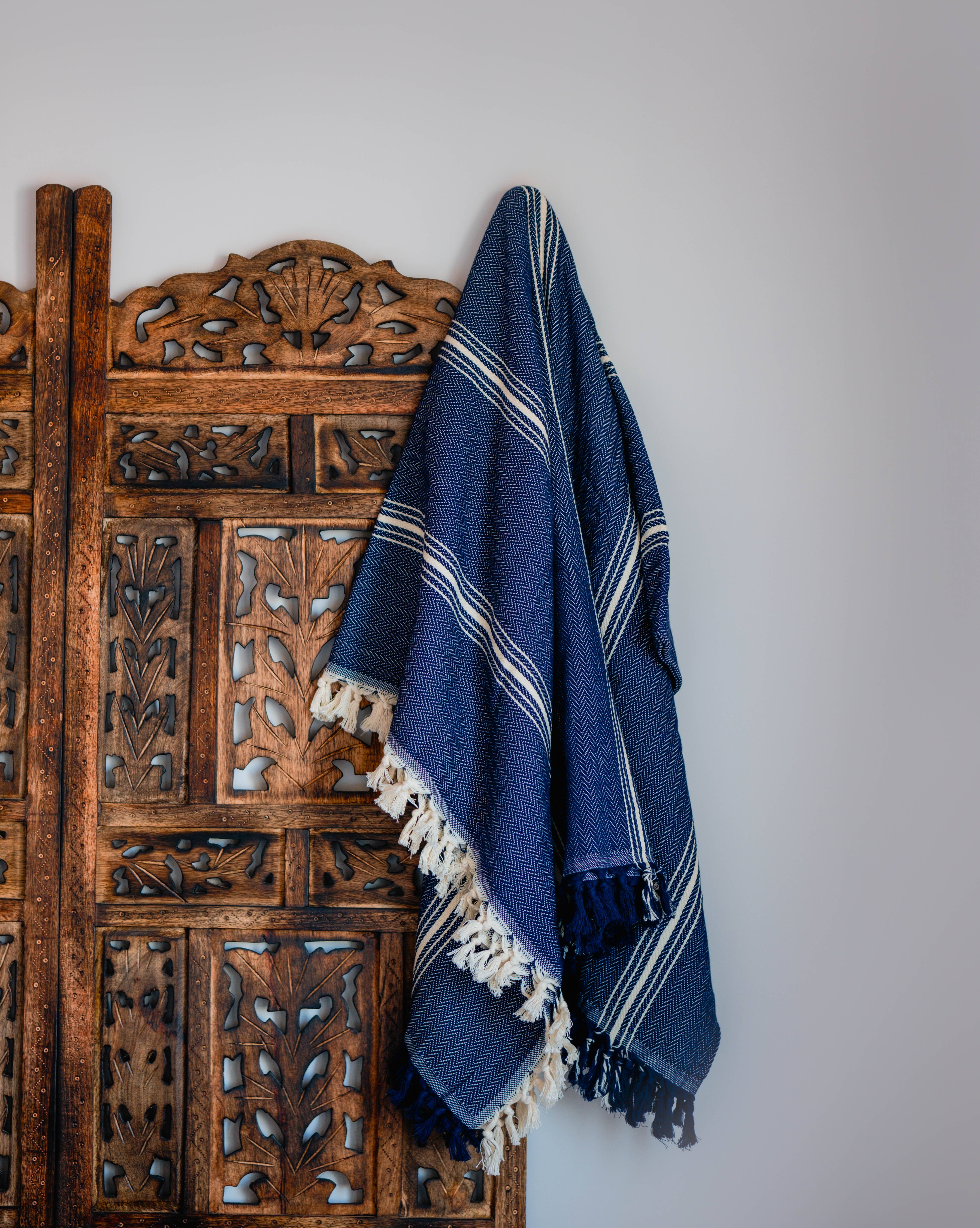 Moa – wholesale Throw blanket – 100% Cotton Black Throw Blanket8