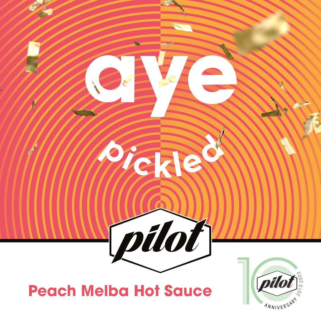 Aye Pickled – wholesale Hot sauce – Peach Melba Hot Sauce2