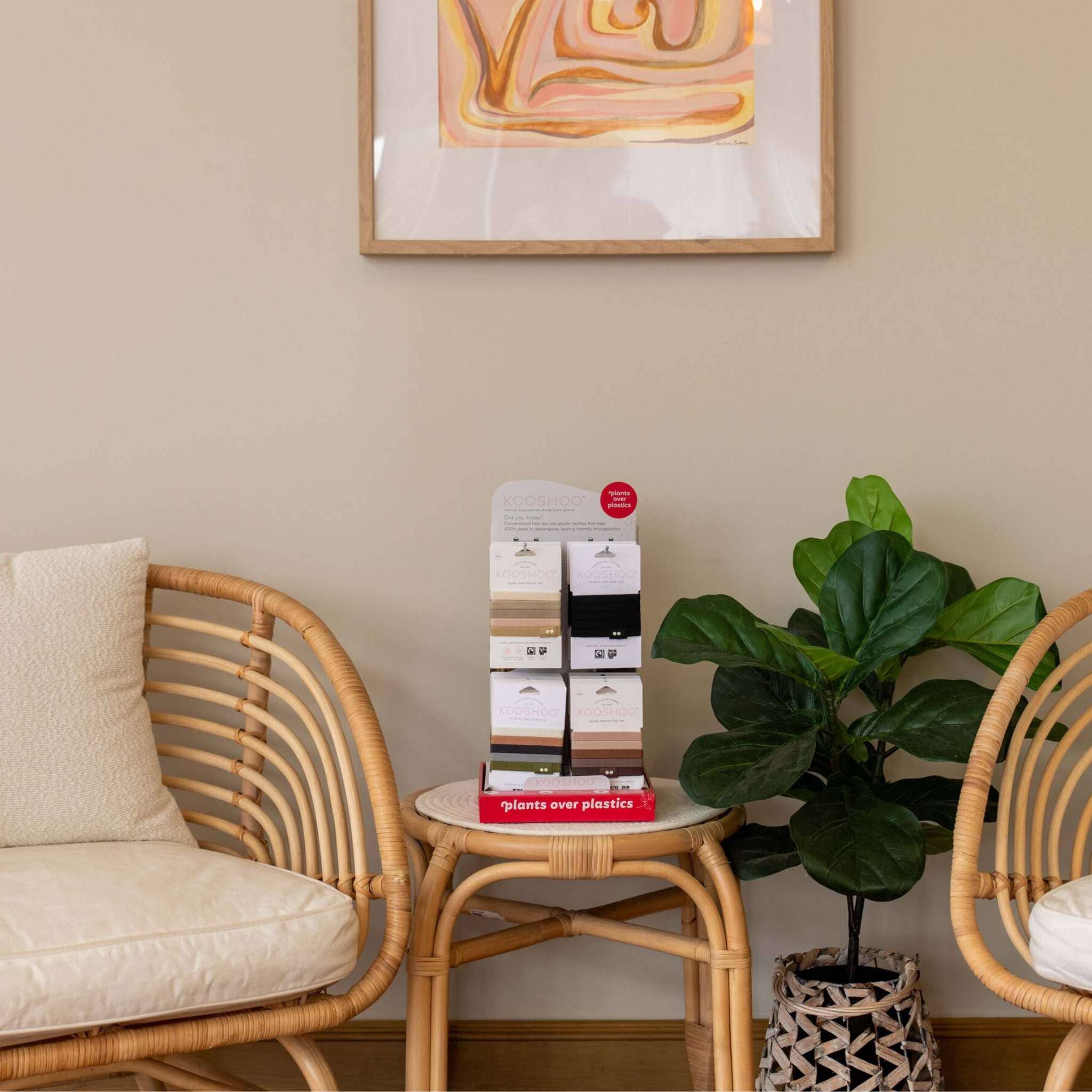 KOOSHOO - Wholesale Hair Tie - Plastic-Free Hair Tie Display Bundle: Sustainable & Stylish2