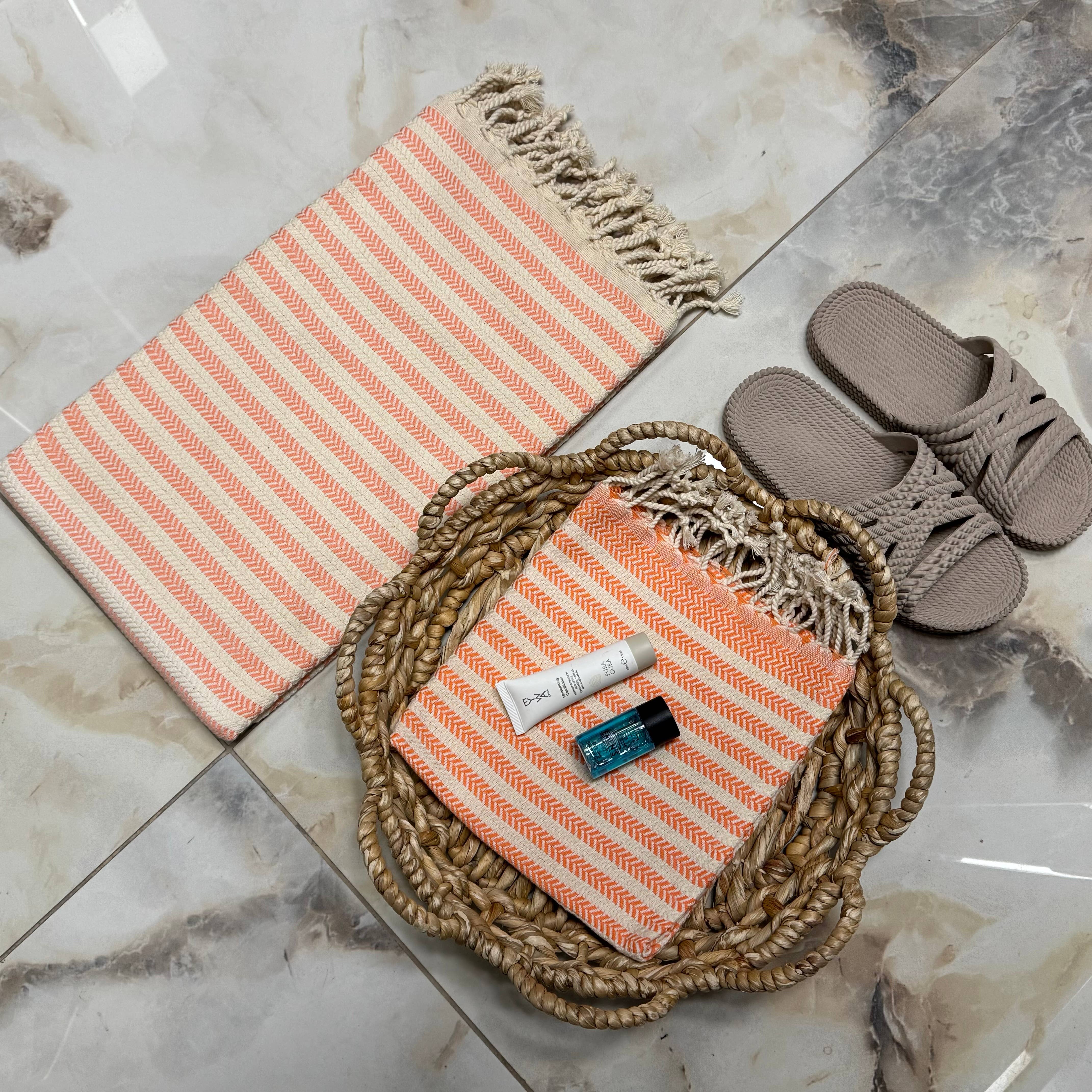 The Loom Wholesale - Wholesale Beach Towel - Handwoven Turkish Cotton Towel – Embroidery Beach/Hand Towel30