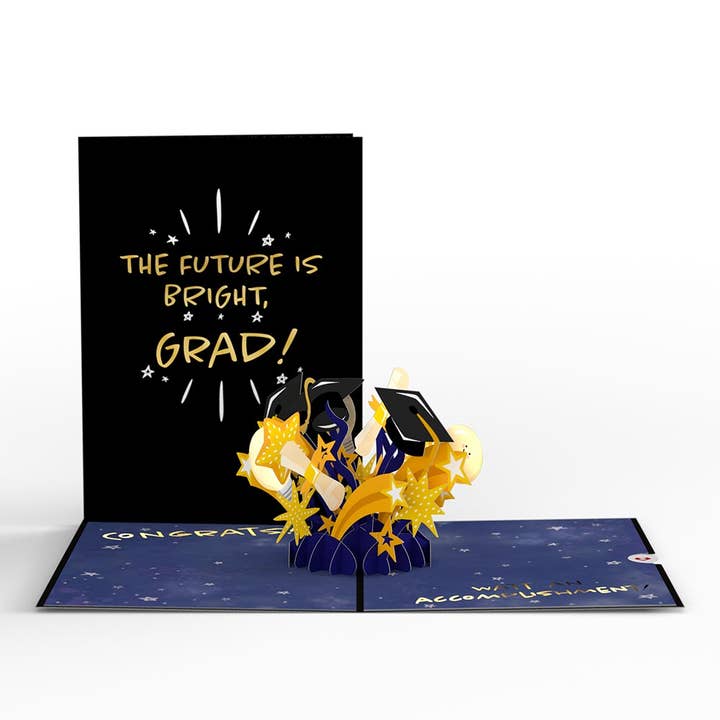 Lovepop Cards - Wholesale Graduation Card - Future Is Bright Graduation 5''x7'' Card, Back To School3