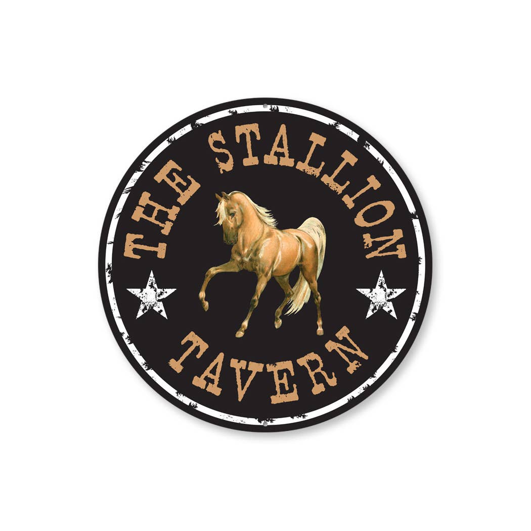 Lizton Sign Shop, Inc - Wholesale Sign - The Stallion Tavern Sign0